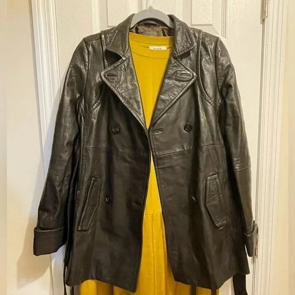 Armani exchange leather jacket - Picture 7 of 8